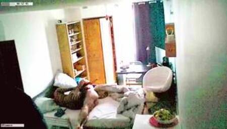 42_Stupid wife caught enjoying old neighbor big cock on spy cam cumming repeatedly !