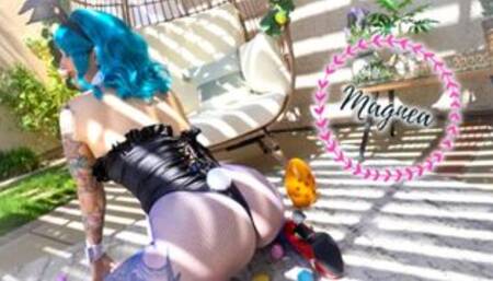 Bulma Is A Slutty Easter Bunny