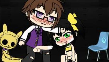 Fnaf Gacha | William X Cassidy X Anonymous