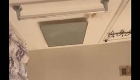 BIG GLOB OF BBC CUM COVERS CAMERA ???? NASTY BIG COCK AND NUTS