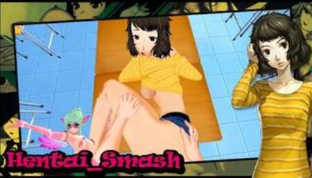 Hot teacher Sadayo Kawakami gets fucked in her classroom. Persona 5 Hentai.