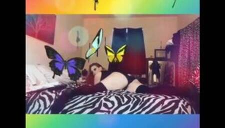 *Sfw* fun house clip in clown makeup