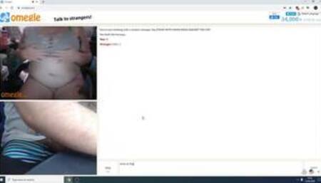 Omegle 7 - Huge DD boobs sexy goth girl makes me cum (perfect tits)