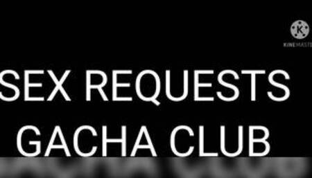 First video ~ Gacha Club Sex Requests