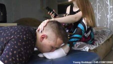 LICK MY SHOES CLEAN - FREE VIDEO - C4S STORE - 120987 - FOOT DOMINATION