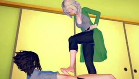 Naruto - Tsunade Fucks Sasuke Hentai