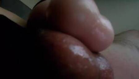 Double Penetration in Your Pussy and Ass Fantasy,  Our Balls Touching with Fleshlight Lovesack