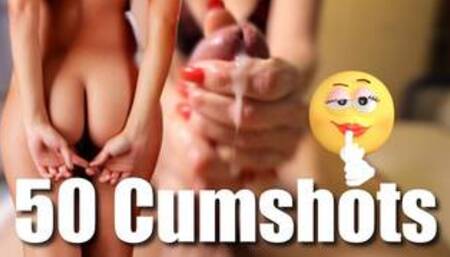 50 Cumshots in 25 Minutes - Vegan Dick Cumpilation #1