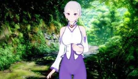 Re Zero: INTIMATE SEX WITH FORTUNA (3D Hentai)