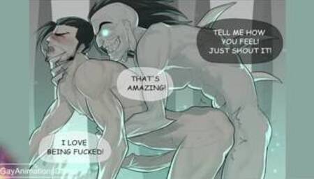 Yasuo - League of Legends - Yaoi Hentai gay - Cartoon Animated Comic