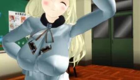 [MMD] futanari atago [kantai]