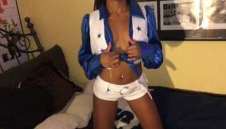 Cowboys Cheerleader Has Her Perfect Body Fucked Hard In Leaked Sex Tape