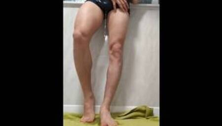 Hot Guy Casually Pissing Himself