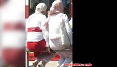 Turkish-Arabic-Asian hijap mix photo 26