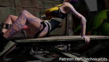 Borderlands 3 - Claptrap fucks Maya like she deserves