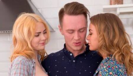 JENNY MANSON & MASHA CUTE — SHARING THAT SHAFT