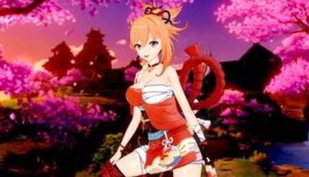 Genshin Impact: WHOLESOME SEX WITH YOIMIYA (3D Hentai)