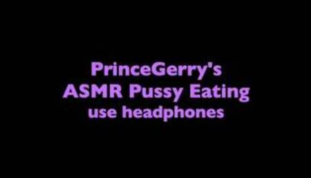 ASMR Pussy Eating - super wet pussy licking, clit sucking (audio only)