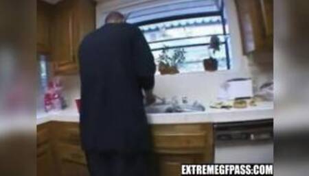 Dirty slut pounded hard in ass