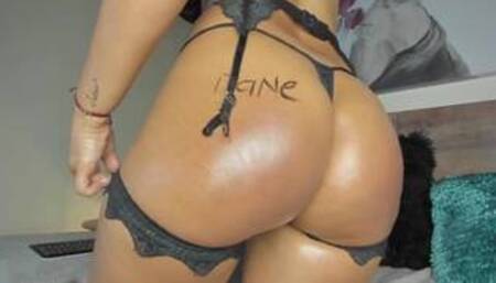 latina babe twerking her big ass