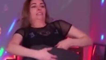 ALINITY gets her tits out