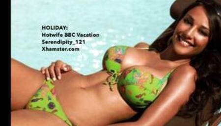 HOLIDAY - hotwife BBC vacation (captions, story, cuckold)