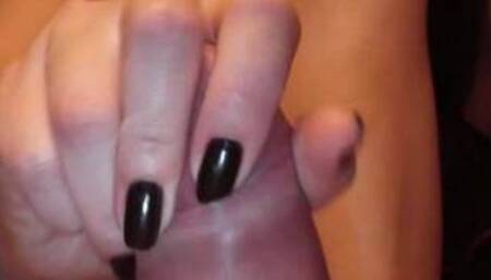 Step Sister Playing with her Fingers with Cock