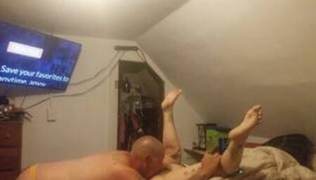 Neighbor Sneaks in and Wakes me Up, Tounge in Ass