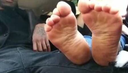 Car Foot Play