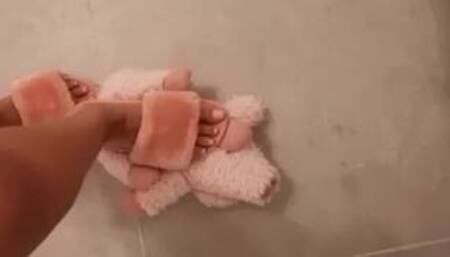 Mistress Thea Stomps on Doll with Perfect Feet