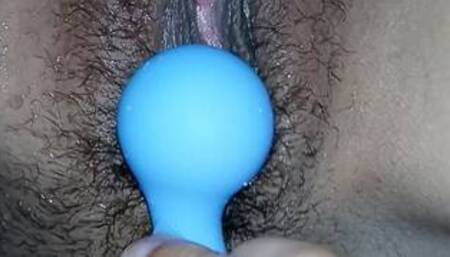 Playing with my Toy in my Car