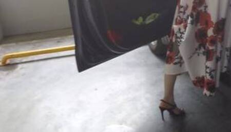 Auto Parking Teaser.hot Spanish Girl gives Pussy in the Car