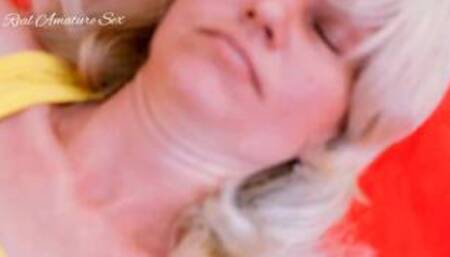 Super Hot Blonde Close up Perfect Fit Body