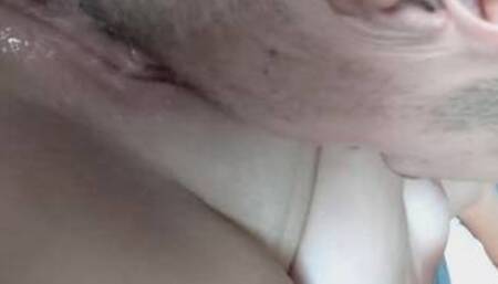 Morning Snack with a Squirting Facial