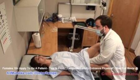 Alexa Rydell's College Freshman Physical with Doctor Tampa @ GirlsGoneGynoCom