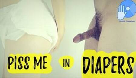 PISS me in DIAPERS - My boyfriend PISS in my mouth and wants a wet BLOWJOB!