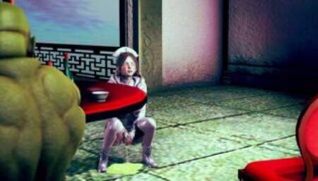 Female knight lose to monster ork - episode.30