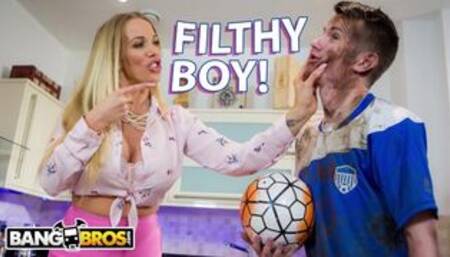 English MILF Rebecca More Fucks Her Filthy Step Son Sam Bourne