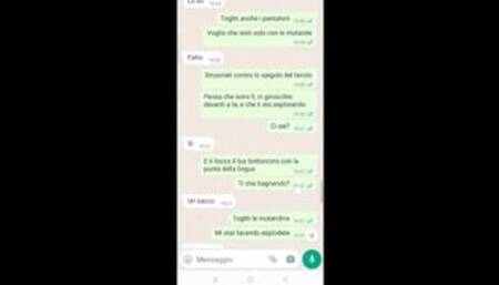 Chat erotica con la porca di mia moglie - 2 Parte Dialoghi italiani