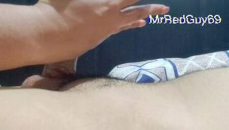 My 18 years old Step-Sister 1st time Trying Oil Handjob Massage