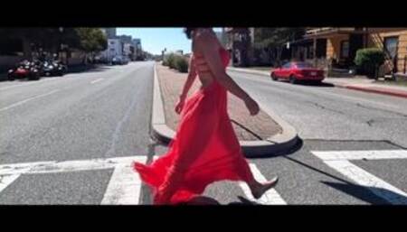 Cutting my dress in public until I'm completely naked (Music Video/Trailer)