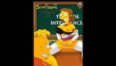 Let's Read Simptoons Bart is a Genius