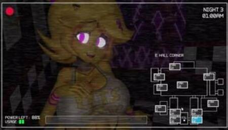 Five Nights In Anime 3D #7 Llegamos a la noche 4 y nos coge foxy