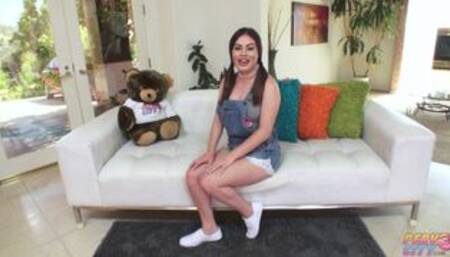 Brace Face Teen Veronica Valentine Gives Sloppy Head