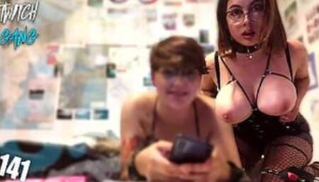 Horny Italian Twitch Girls Flash Tits and Accidental Nipslips #141