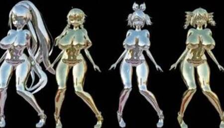 MMD R18 Gold Gardevoir [Butt Dance] 3D HENTAI