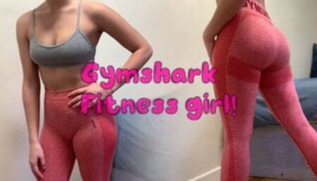 Tight GYMSHARK Leggings, Fitness Girl! AMAZING Titty Fuck and Doggy Style!