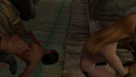 Arab beauty is good with both men and women | 3D