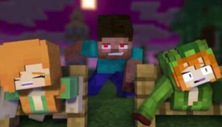 Steve I'm Stuck Minecraft Sex TRY NOT TO CUM Sex Gameplay