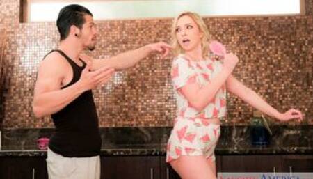 Zoe Parker fucking in the bed with her bubble butt